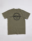 ALOHA BADGE TSHIRT - ARMY