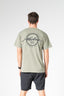 ALOHA BADGE TSHIRT - ARMY