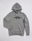 Aloha Chest Hoodie - Grey Marle